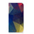 iPhone 15 Pro Max Stand Case Polygon Dark met abstract polygonen design en levendige kleuren.