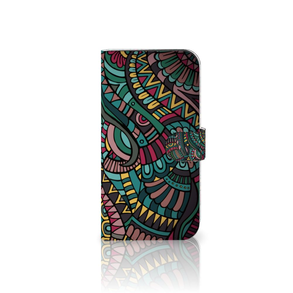 iPhone 15 Pro Max Telefoon Hoesje Aztec telefoonhoesje aztec design aanzicht