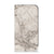 iPhone 15 Pro Standcase Marmer Beige met een elegant en artistiek marmerdesign in beige en grijs.