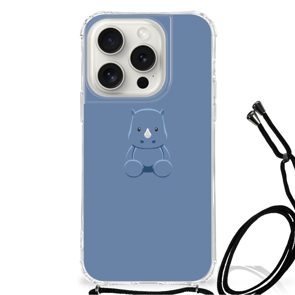 iPhone 15 Pro Stevig Bumper Hoesje Baby Rhino B2C Telecom