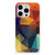 iPhone 15 Pro TPU Hoesje Polygon Color met kleurrijke driehoeken en abstract design
