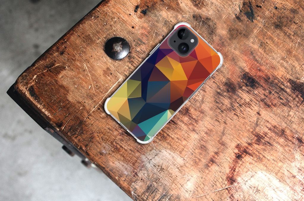 iPhone 15 Shockproof Case Polygon Color B2C Telecom