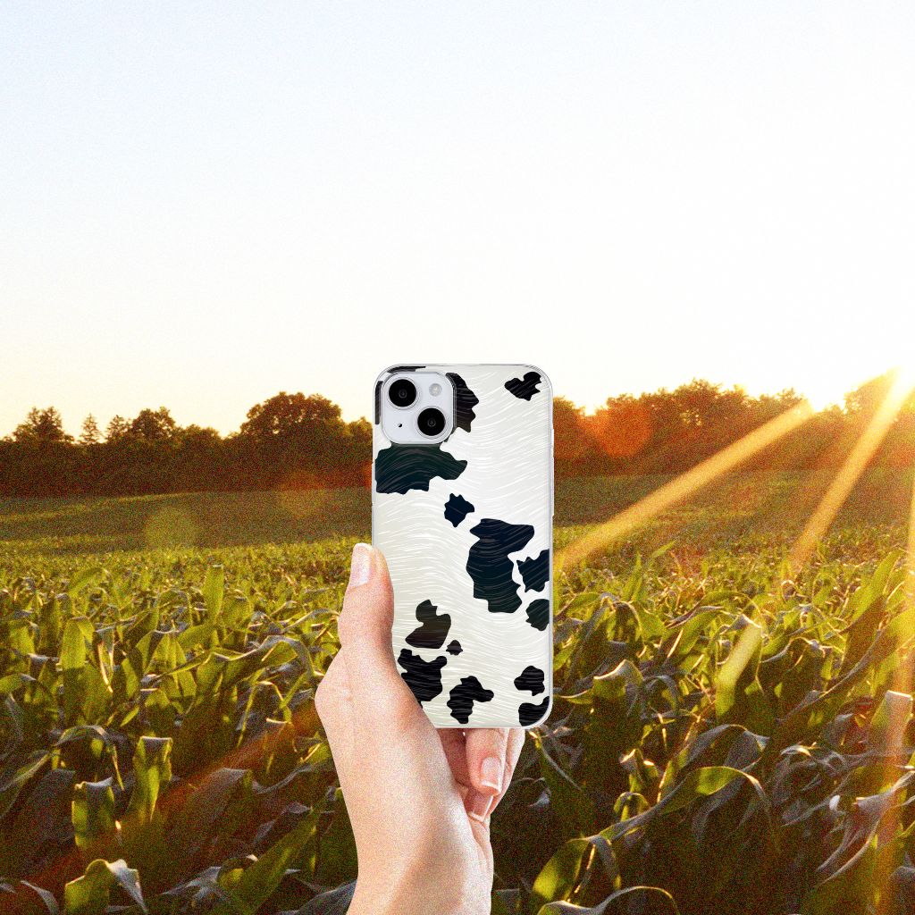 iPhone 15 TPU Hoesje Koeienvlekken B2C Telecom