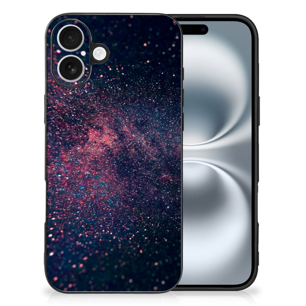 Apple iPhone 16 Backcover Stars abstract ontwerp achterzijde