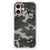 iPhone 16 Doorzichtige Silicone Hoesje Army Light achterzijde camouflage design