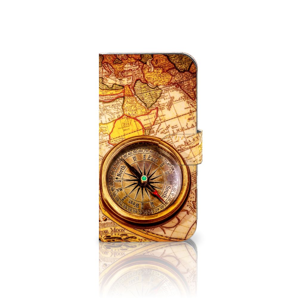 iPhone 16 Flip Cover Kompas flip cover kompas vooraanzicht
