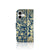 iPhone 16 Hoesje Beige Flowers design beige bloemen aanzicht