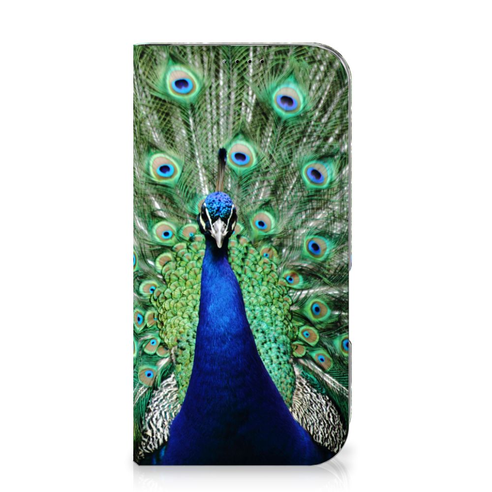 iPhone 16 Hoesje maken Pauw hoesje pauw voorkant