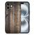 Apple iPhone 16 iPhone 16 Houten Print Telefoonhoesje Steigerhout achterzijde hout print