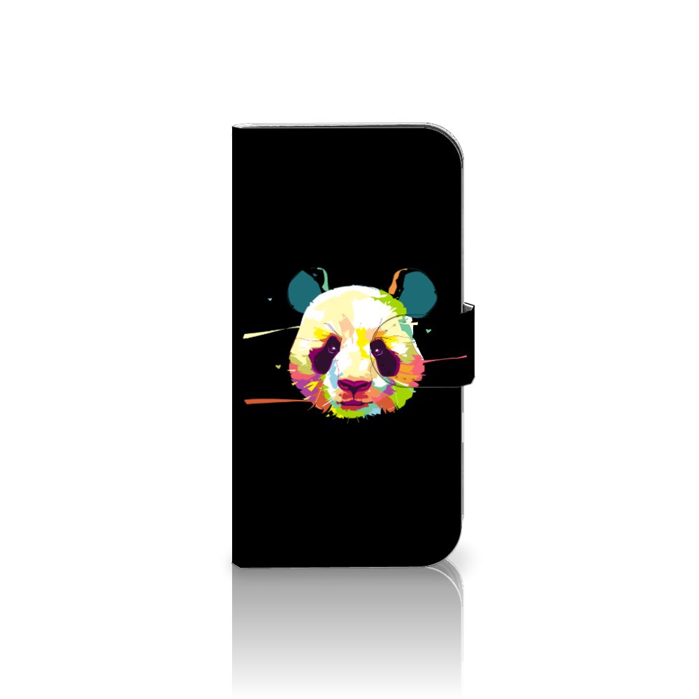 iPhone 16 Leuk Hoesje Panda Color hoesje panda design voorkant