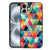Apple iPhone 16 Plus Back Case Geruit hoesje geometrisch design achterkant