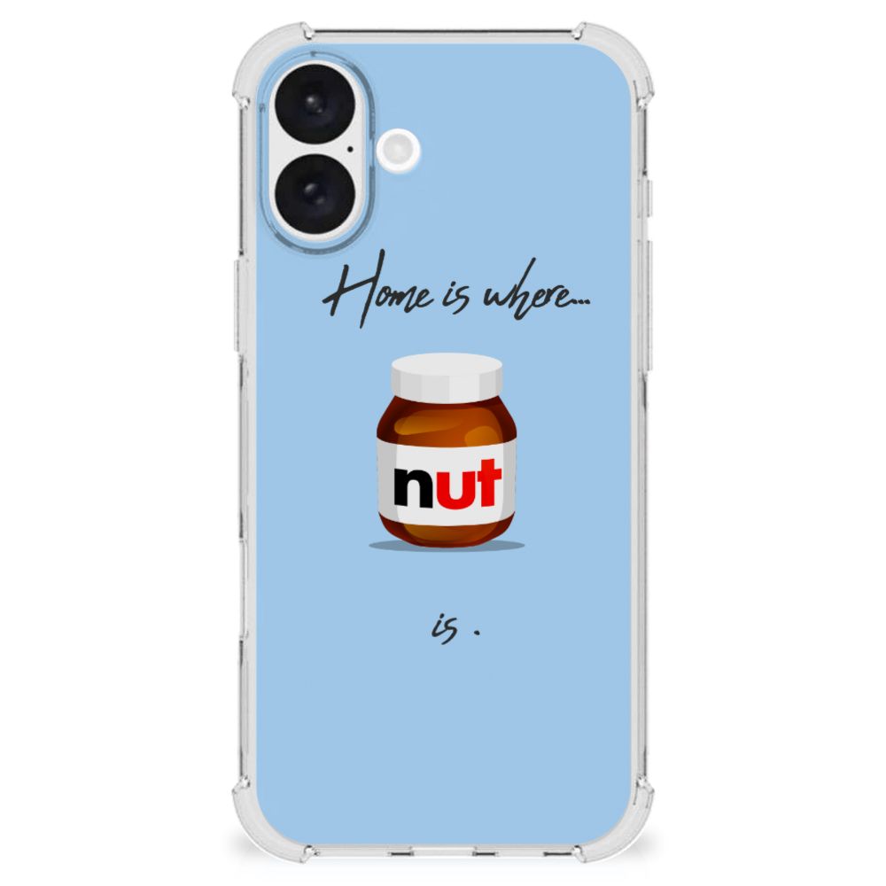 iPhone 16 Plus Beschermhoes Nut Home design nut jar aanzicht