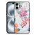 Apple iPhone 16 Plus Dierenprint Telefoonhoesje Bird Flowers bloemen vogels achterkant