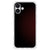 iPhone 16 Plus Doorzichtige Silicone Hoesje Geruit Rood achterkant ontwerp