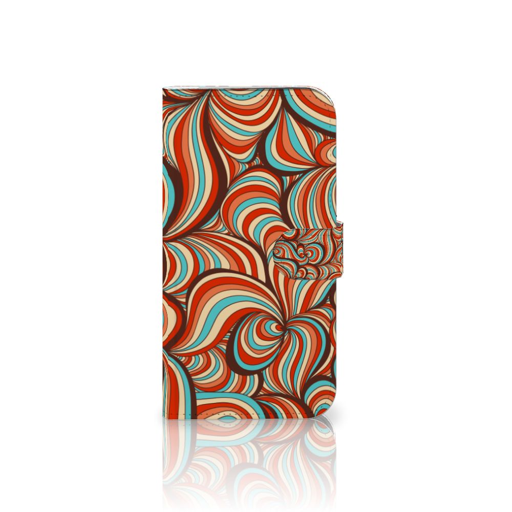 Apple iPhone 16 Plus Hoesje Retro designnaam retro kleurnuances