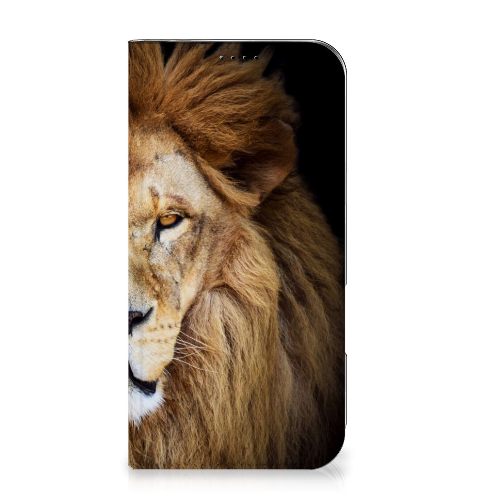 iPhone 16 Plus Hoesje maken Leeuw design leeuw aanzicht