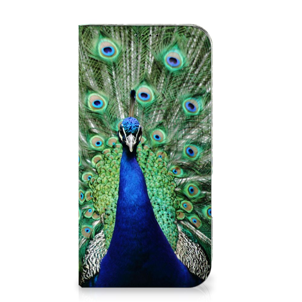 Apple iPhone 16 Plus Hoesje maken Pauw design pauw voorkant