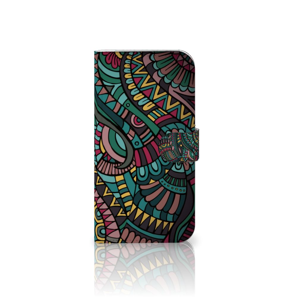 iPhone 16 Plus Telefoon Hoesje Aztec telefoonhoesje design Aztec vooraanzicht