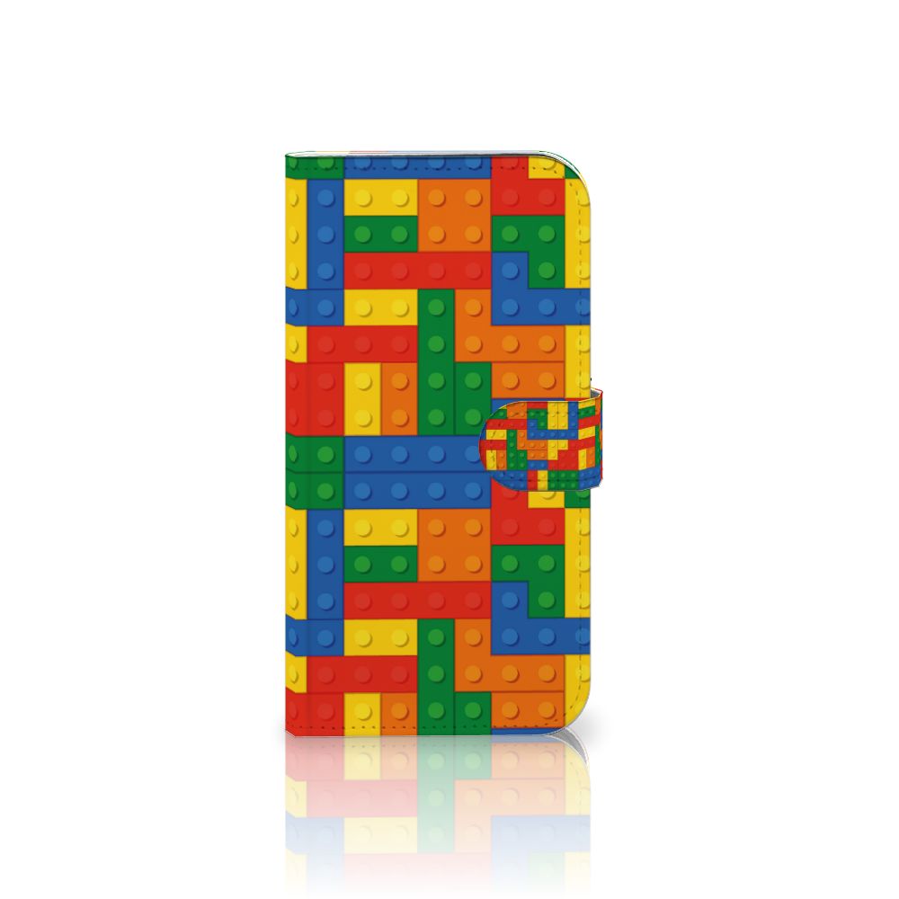 iPhone 16 Plus Telefoon Hoesje Blokken telefoonhoesje blokken design voorkant