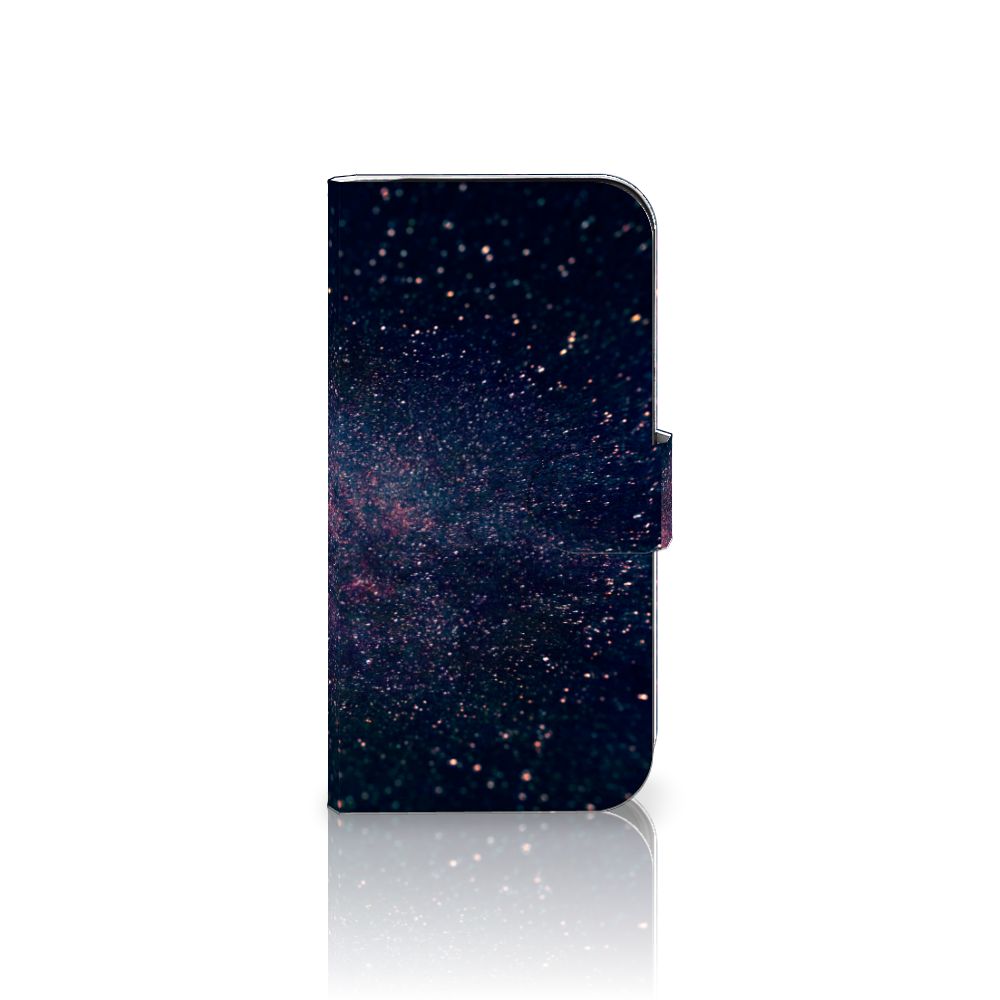 iPhone 16 Pro Book Case Stars book case sterren design voorkant