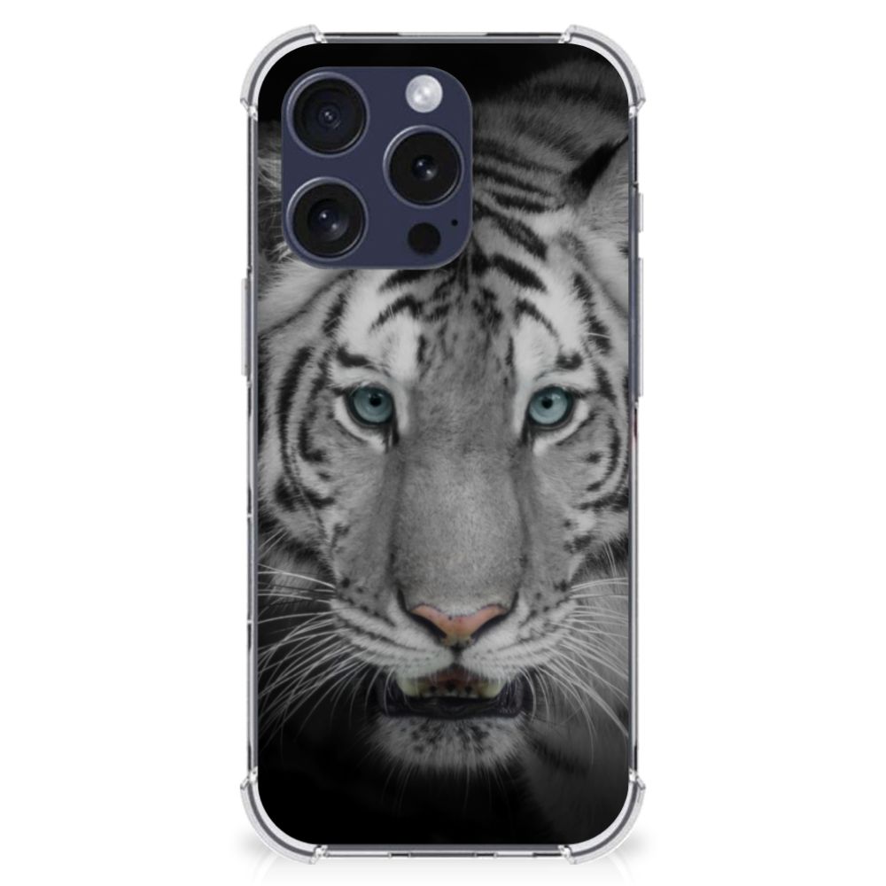 iPhone 16 Pro Case Anti-shock Tijger tijger design voorkant