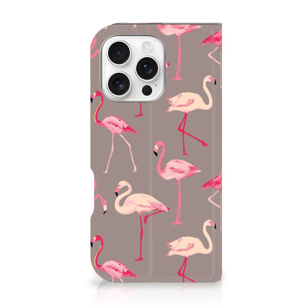 iPhone 16 Pro Hoesje maken Flamingo hoesje design flamingo achterzijde