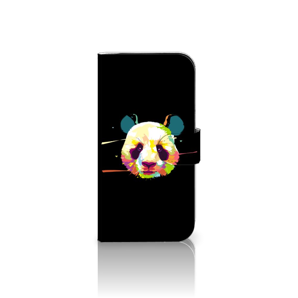 iPhone 16 Pro Leuk Hoesje Panda Color hoesje panda kleurrijk aanzicht