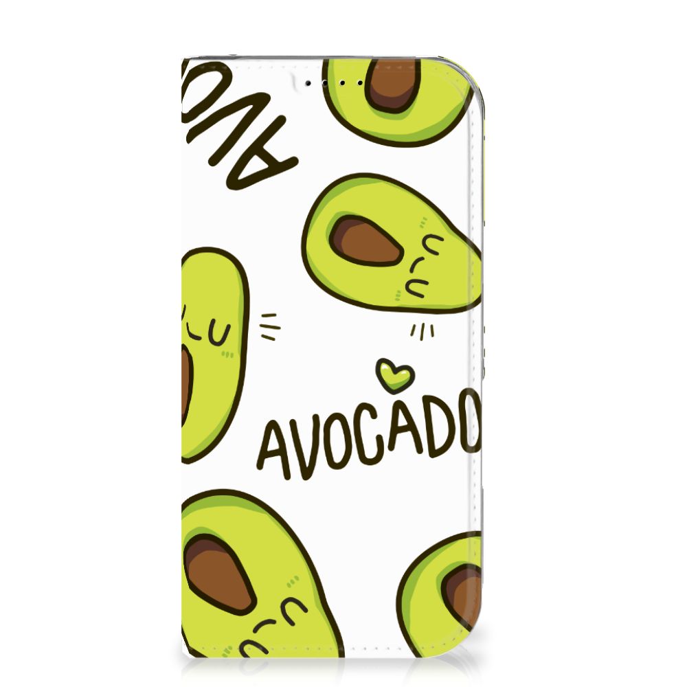 iPhone 16 Pro Magnet Case Avocado Singing avocadodesign voorkant