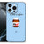 Apple iPhone 16 Pro Max Back Cover Hoesje Nut Home eten drinken blauw design