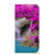 iPhone 16 Pro Max Book Cover Waterval waterval roze bloemen voorkant