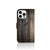 iPhone 16 Pro Max Book Style Case Steigerhout boekstijl case steigerhout vooraan