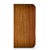iPhone 16 Pro Max Book Wallet Case Donker Hout design Donker Hout aanzicht
