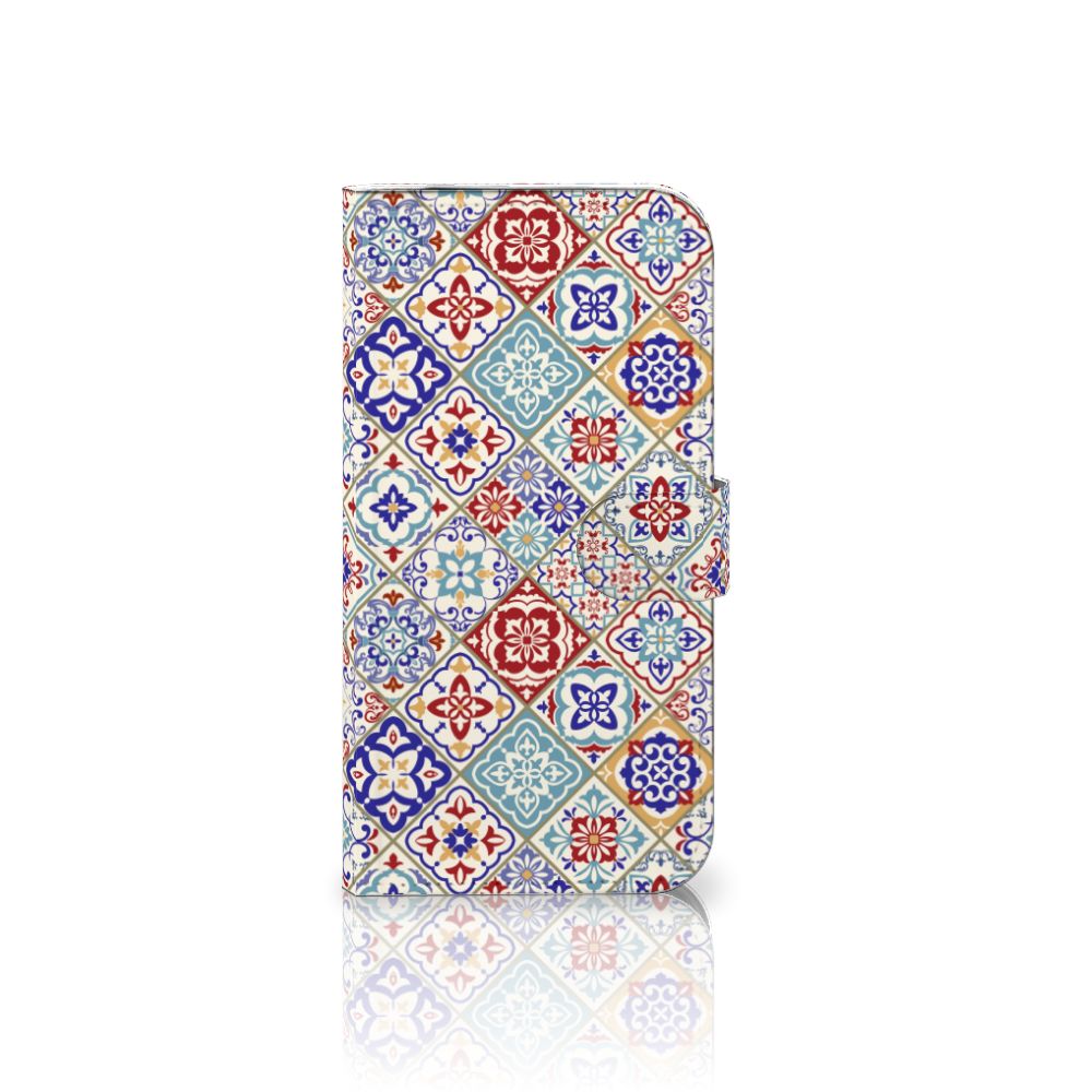 iPhone 16 Pro Max Bookcase Tiles Color boekcase tegels kleur voorkant