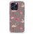 iPhone 16 Pro Max Case Anti-shock Flamingo achterkant roze flamingo's