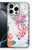 Apple iPhone 16 Pro Max Dierenprint Telefoonhoesje Bird Flowers bloemen vogels voorkant