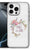 Apple iPhone 16 Pro Max Hoesje Boho Text design Peace and Love aanzicht