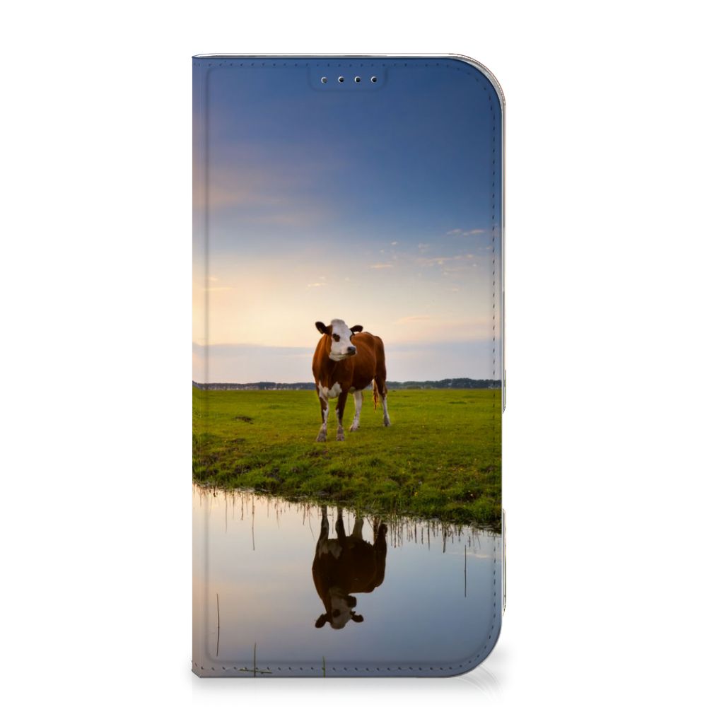 iPhone 16 Pro Max Hoesje maken Koe case koe ondergang natuur