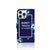 iPhone 16 Pro Max Portemonnee Hoesje Flowers Blue DTMP portemonnee bloemen blauw voorkant