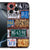 Apple iPhone 16 Pro Max Silicone Back Case Kentekenplaten vintage design achterkant