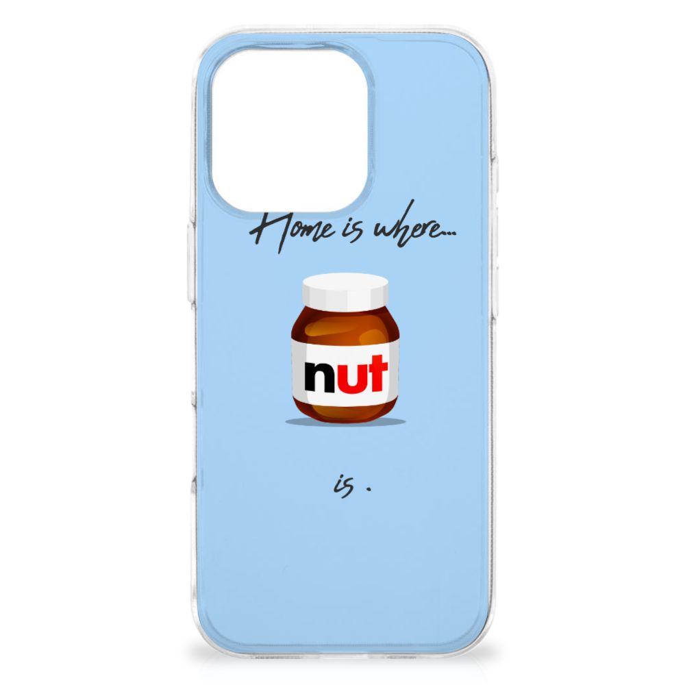 iPhone 16 Pro Max Siliconen Case Nut Home design Nut Home aanzicht