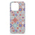 iPhone 16 Pro Max TPU Siliconen Hoesje Tiles Color design tegels vooraanzicht