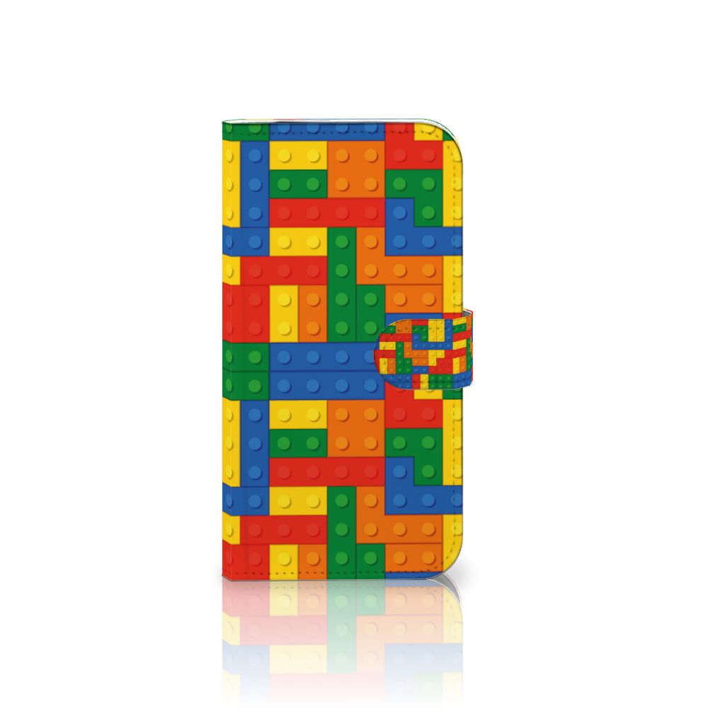iPhone 16 Pro Max Telefoon Hoesje Blokken kleurrijk blokken design voorzijde