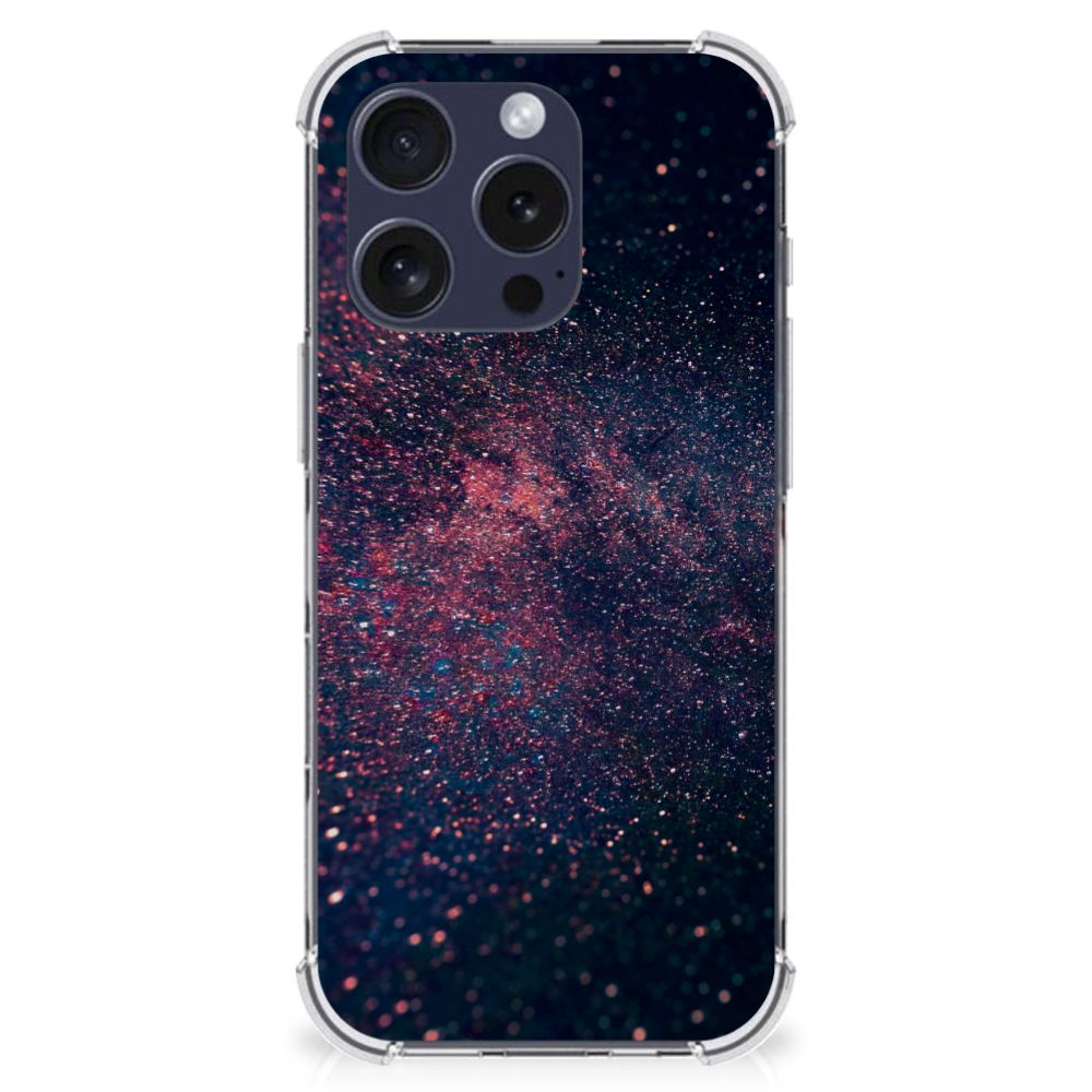 iPhone 16 Pro Shockproof Case Stars design back