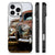 Apple iPhone 16 Pro iPhone 16 Pro Silicone Back Case Vintage Auto voorkant zijkant