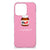 iPhone 16 Pro Siliconen Case Nut Boyfriend design nut boyfriend roze
