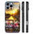 Apple iPhone 16 Pro TPU Backcover Amsterdamse Grachten fietsen landschap voorkant zijkant