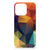 iPhone 16 Pro TPU Hoesje Polygon Color abstracte driehoeken design voorkant