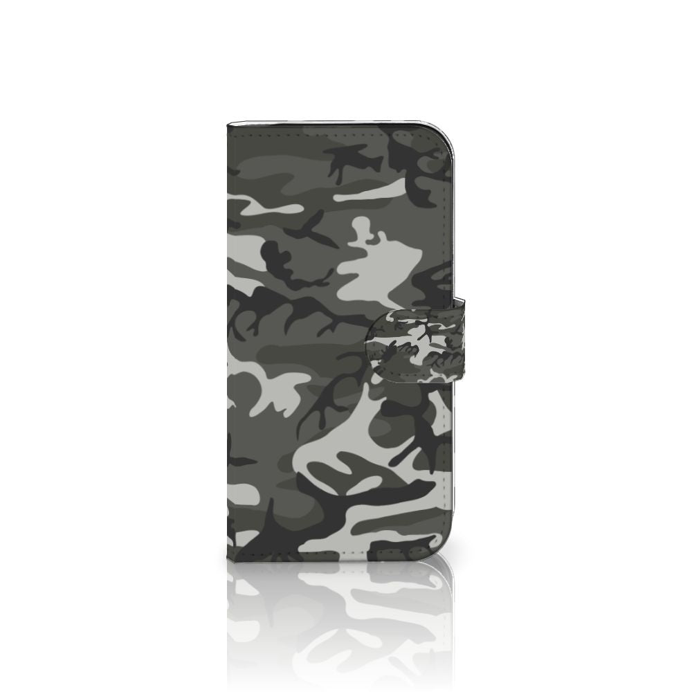 iPhone 16 Pro Telefoon Hoesje Army Light telefoonhoesje camouflage design voorkant