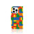iPhone 16 Pro Telefoon Hoesje Blokken telefoonhoesje blokken design zijkant