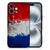 Apple iPhone 16 Silicone Case Nederland vlaggen print voorkant